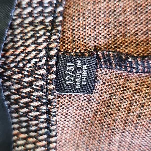 Liverpool Los Angeles Tweed Trousers. Size 12/31. Front Zipper & Pockets. - Picture 6 of 12